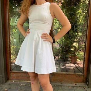 French Connection white dress